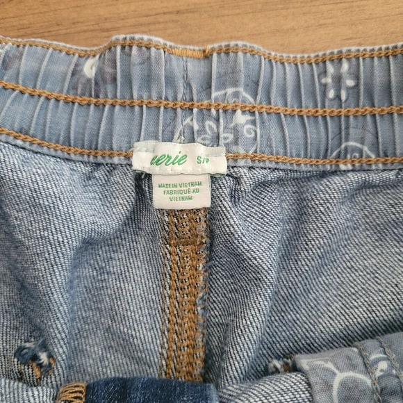SOLD - Aerie Daydream Denim Short Medium Blue Wash  ** Small **  EUC!!!! - Picture 4 of 5